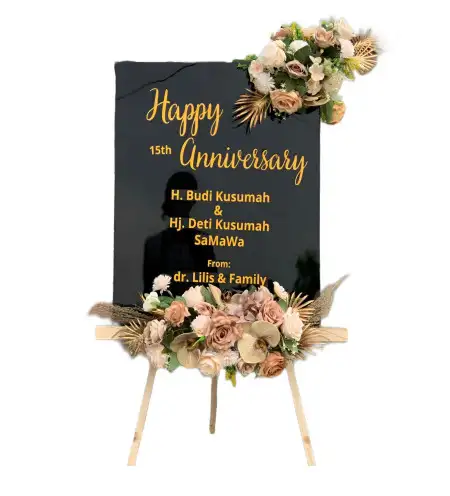 Papan Bunga Akrilik Gondanglor